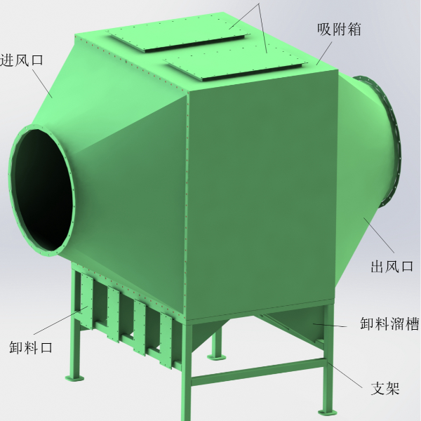 YHXL系列工業(yè)VOCs專(zhuān)用活性炭吸附器