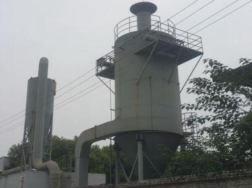 木工房前級旋風除塵器+末級脈沖布袋除塵器